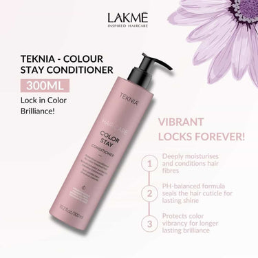 A protective conditioner designed to extend the vibrancy of color-treated hair while providing deep hydration and nourishment.