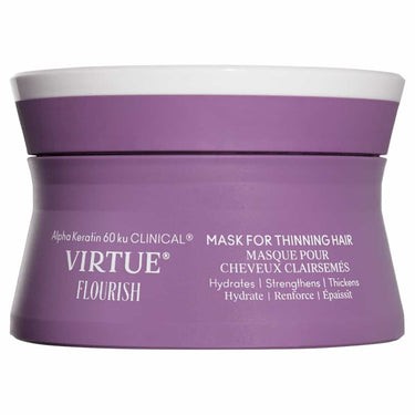 Experience Thicker, Stronger Hair with Virtue Flourish Mask for Thinning Hair