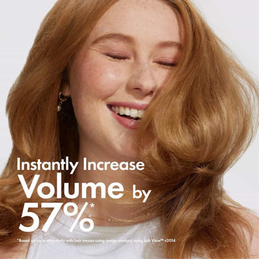 Increase volume by 57% with BONDI BOOST Thickening Therapy Conditioner
