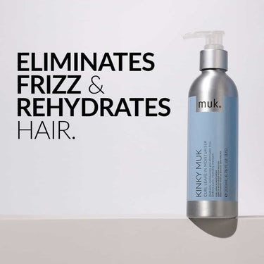 MUK Kinky muk Curl Leave-In Moisturiser 200ml Luxurious leave-in moisturiser for hydrated, frizz-free curls and hair