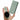 NATALIE ANNE Mini Wet & Dry Brush Mint