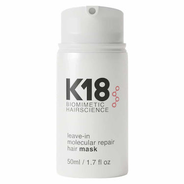 K18 Leave-In Molecular Repair Mask 50ml, A powerful leave in treatment that reverses chemical and physical hair damage in just 4 minutes