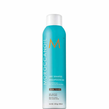 Moroccanoil Dry Shampoo Dark Tones 205ml Instantly Refresh & Revive Dark Hair Keep your dark or brunette hair fresh and oil-free between washes with Moroccanoil Dry Shampoo Dark Tones. Designed specifically for darker hair, this ultra-fine, oil-absorbing rice starch formula removes excess oil, odour, and buildup without leaving a white residue