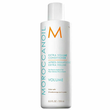 Transform fine, limp hair with Moroccanoil Extra Volume Conditioner. This lightweight, volumising formula gently detangles while adding body, shine, and manageability—without weighing hair down