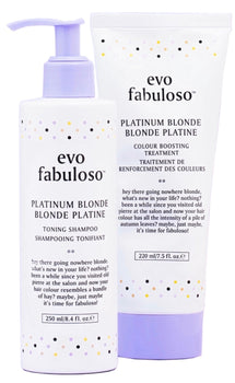 EVO PLATINUM BLONDE TONING SHAMPOO + TREATMENT