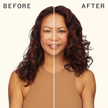 Amika curl products before and after results