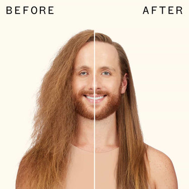 Before and after with AMIKA Velveteen Dream Smoothing Balm