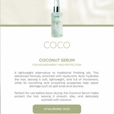 Brazilian Hairtech lightweight oil with hyaluronic acid, hydrates the hair, leave it soft, repair damage, perfect for blowdrying