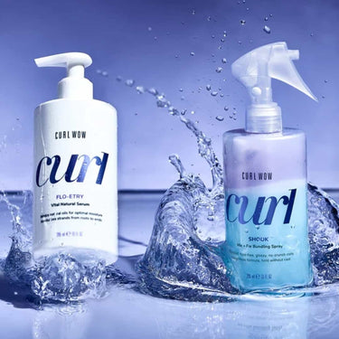 COLOR WOW CURL Best Anti-Frizz Curl Styling Set Flo-Etry and Shook Mix