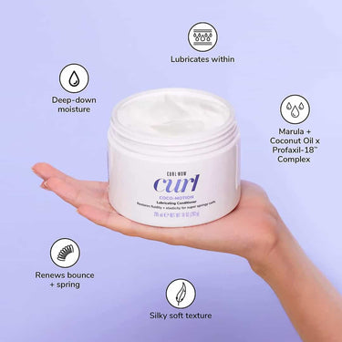 COLOR WOW CURL Coco-Motion Lubricating Curl Conditioner benefits