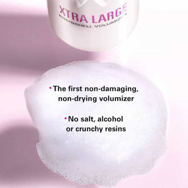 COLOR WOW Xtra Large Bombshell Volumizer the first non damaging, non drying volumizer. No salt, alcohol or crunchy resins
