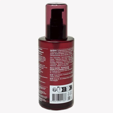 DAVROE Argan Oil Instant Treatment 95ml back of bottle