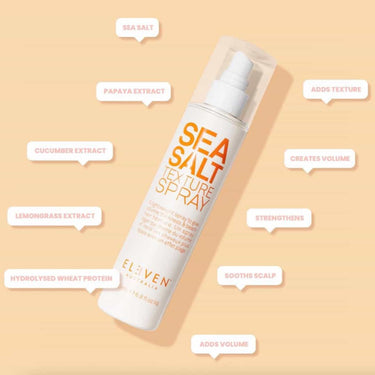 ELEVEN Australia Sea Salt Texture Spray 200ml benefits