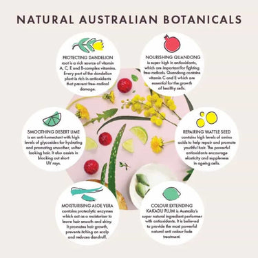 JUUCE Hyaluronic Hydrate Shampoo uses natural Australian Ingredients
