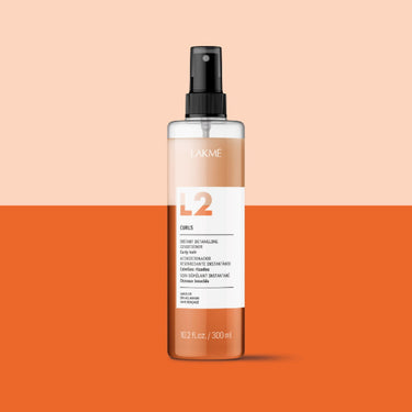 LAKME L2 Curls Instant Detangling Conditioner 300ml A lightweight bi-phase leave-in conditioner that defines, hydrates and enhances natural curls