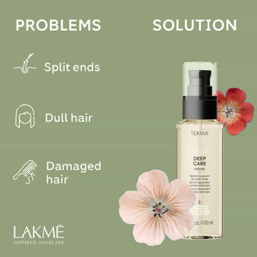 LAKME TEKNIA Deep Care Drops Restoring serum for split ends by Lakme Teknia