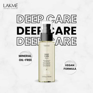 LAKME TEKNIA Deep Care Drops mineral oil free, vegan formula