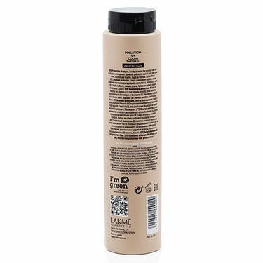 LAKME TEKNIA Full Defense Shampoo back of bottle