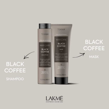 LAKME TEKNIA Refresh Black Coffee Shampoo and mask