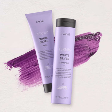 LAKME TEKNIA White Silver shampoo and Mask 