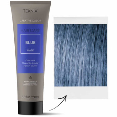 LAKME Teknia Refresh Blue Mask 250ml Conditioning Color Mask for Bold Blue Tones