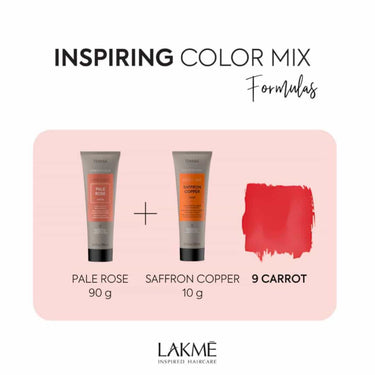 LAKME Teknia Refresh Pale Rose Mask results on level 8 and level 10 hair