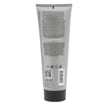 LAKME Teknia Refresh Violet Lavender Mask 250ml back of bottle