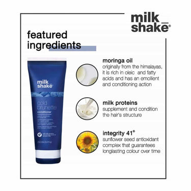 MILKSHAKE Cold Brunette Conditioner featured ingredients