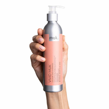 MUK Vivid Colour Lock Shampoo is your go-to for protecting colour-treated hair while delivering intense hydration, repair, and shine