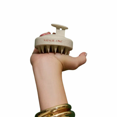 NATALIE ANNE Eco-friendly Scalp Care Brush - Cream
