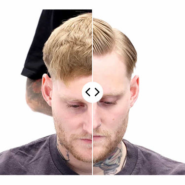 Uppercut Deluxe DELUXE POMADE before and after