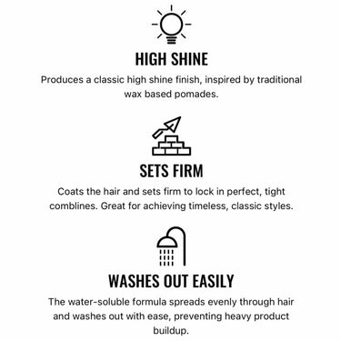 Uppercut Deluxe DELUXE POMADE benefits