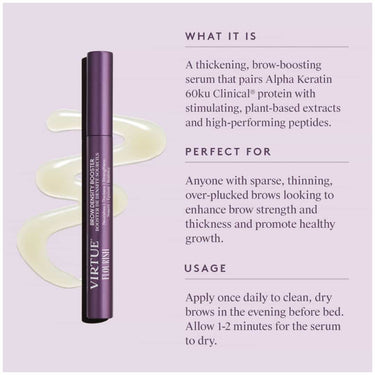 What Does Virtue Flourish Brow Serum Do