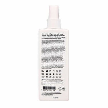 EVO Root Canal Volumising Spray 200ml back of bottle